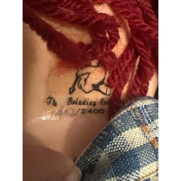 Raggedy Ann & Andy Dolls The Broadway Collection Hand-Painted Red Yarn Hair COA - Picture 8 of 10